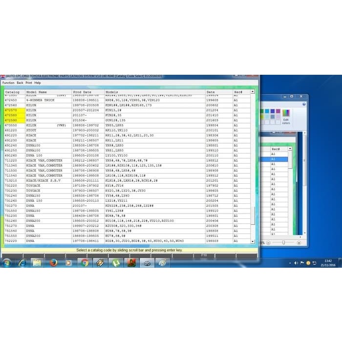 Electronic Parts Catalog EPC Toyota [12/2017]
