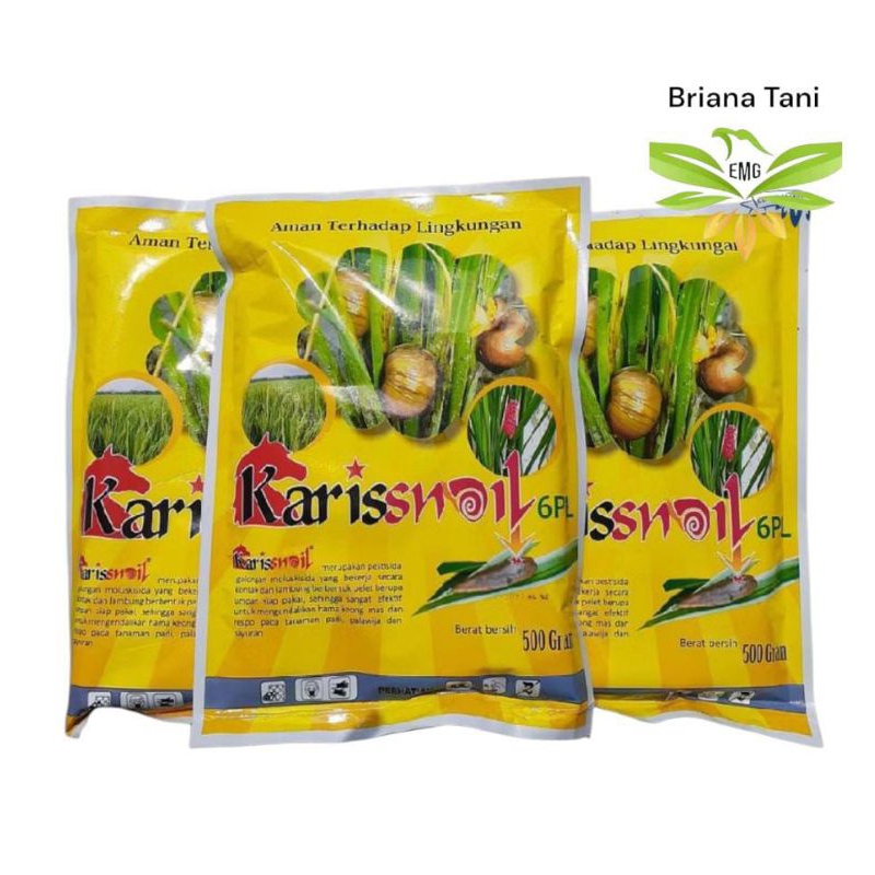 RACUN KEONG Karissnail Karisnail 500 Gram Insektisida Bekicot Keong