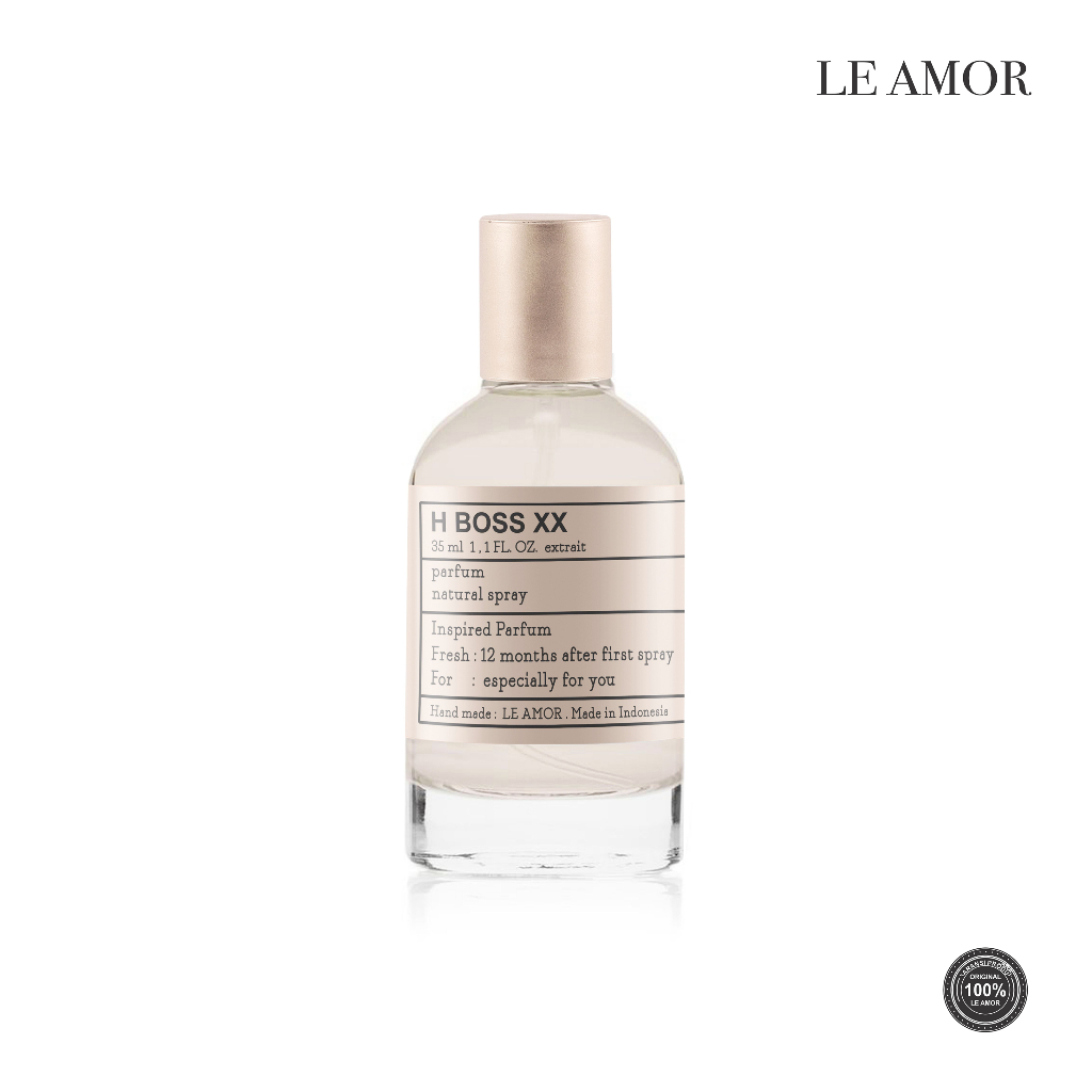 PARFUM PRIA AROMA HUGO BOSS XX MAN / LE XTREME BOLD - LE AMOR PARFUM MAN- INSPIRED - BEST SELLER - B