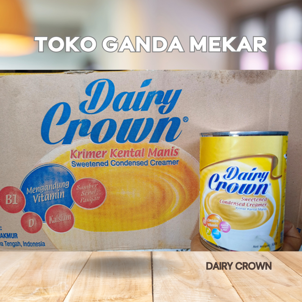 

DAIRY CROWN KALENG ( 1 KARTON ) @500 GRAM