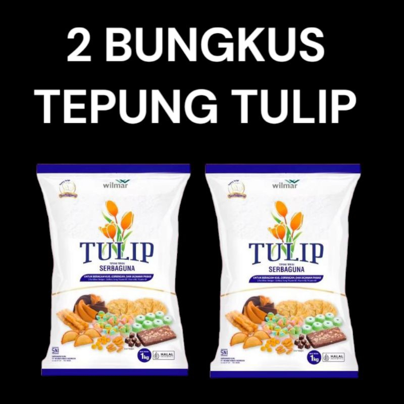 

Tulip Tepung Terigu 2 kg Tepung Terigu Serbaguna Termurah GRATIS ONGKIR