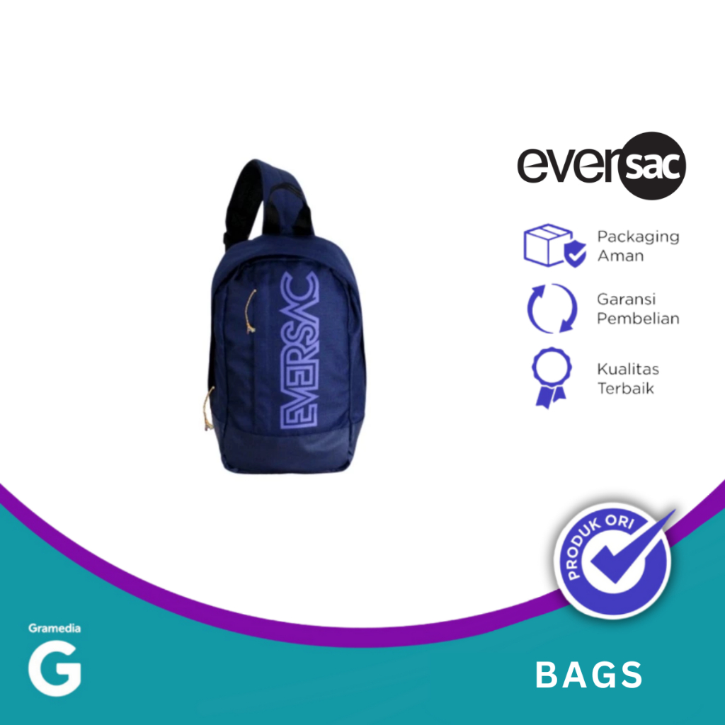 One Shoulder / Tas Punggung / Eversac Sport One Shoulder Navy