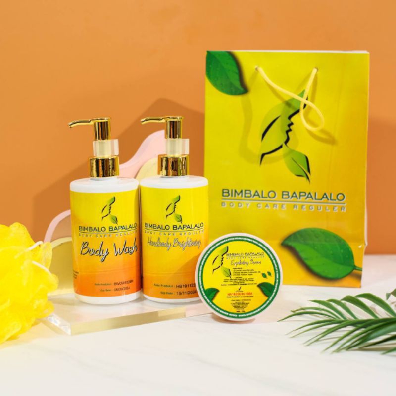 BIMBALO BAPALALO PAKET BADAN PEMUTIH DAN PELEMBAB