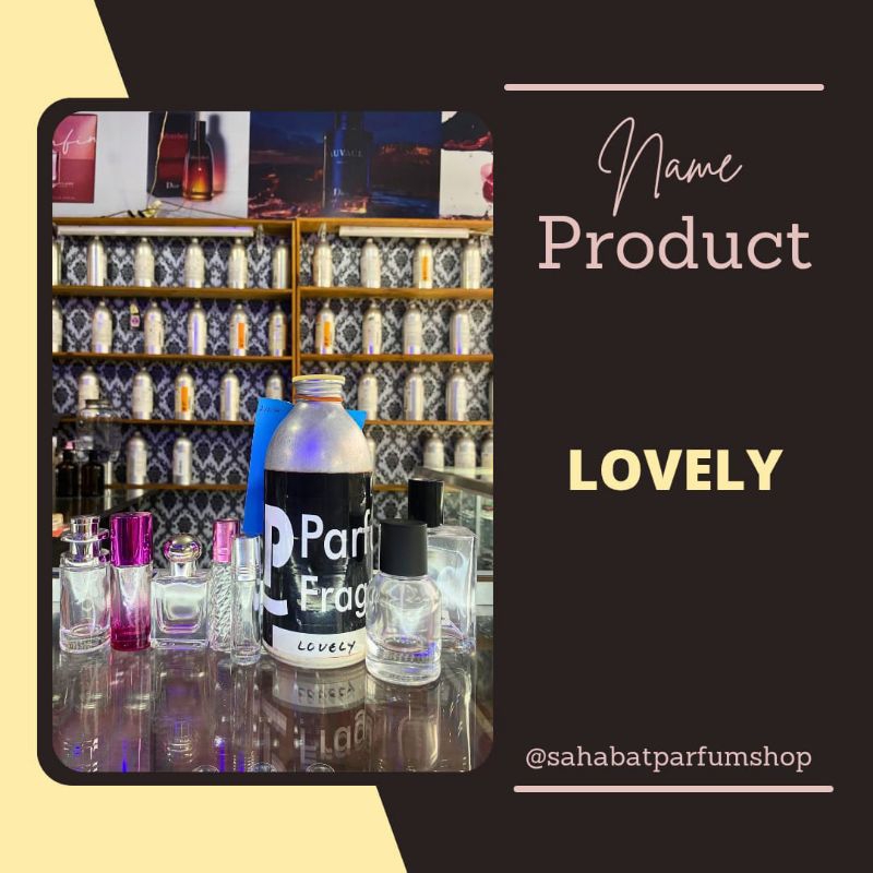 Lovely-Parfum wanita Segar Awet Tahan Lama