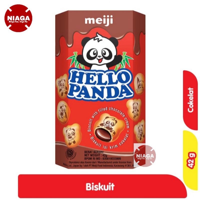 

Hello Panda Biskuit Krim Cokelat 42 g