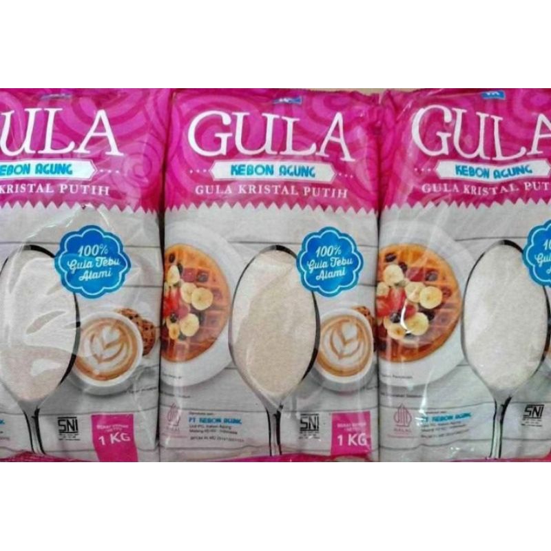 

Gula KBA kemasan 1 kg (Ecer)