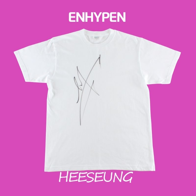 PC ALBUM ENHYPEN SIGNED BAJU/KAOS HEESEUNG TTD