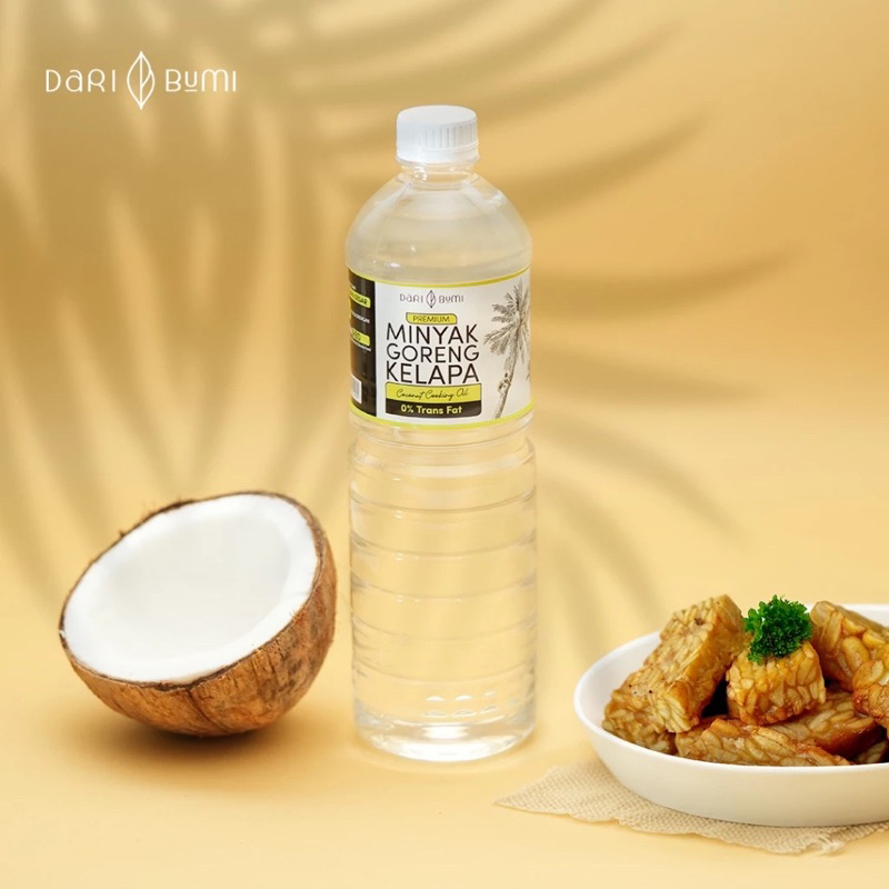 

(1 liter) minyak goreng kelapa daribumi / coconut cooking oil