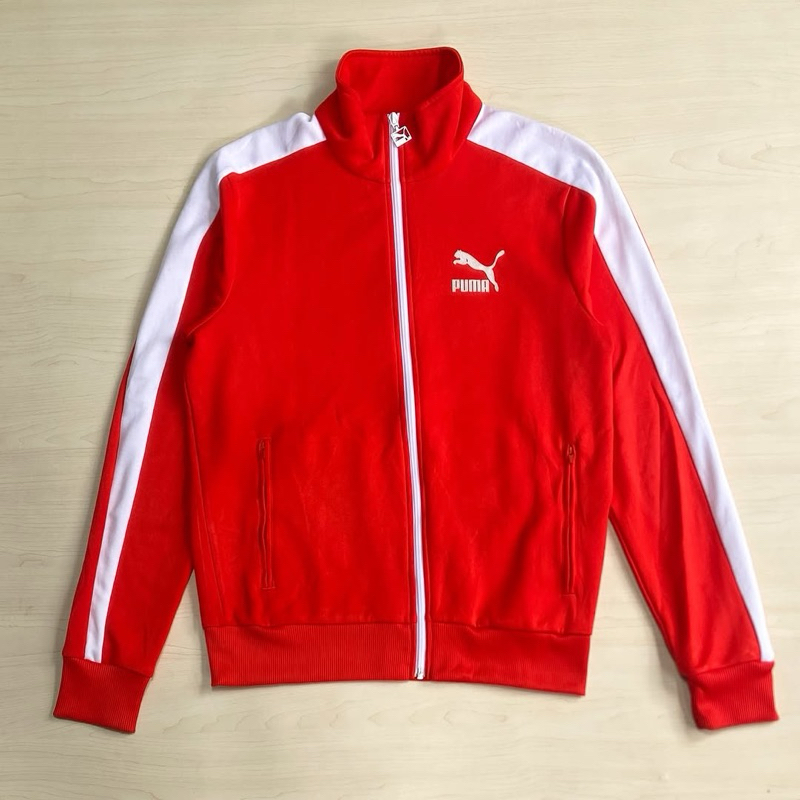 Tracktop Puma T7 Iconic Red white