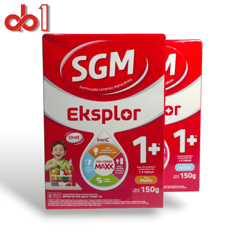 

SGM EKPLOR 1+ KEMASAN 150 GR LEBIH HEMAT