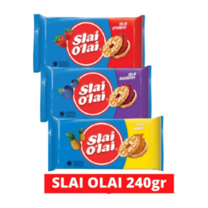 

Slai O’lai Biskuit dengan Selai Pack berat - 240 gr