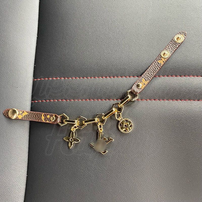 GELANG TANGAN TITANIUM KULIT ANTI KARAT FASHION WANITA