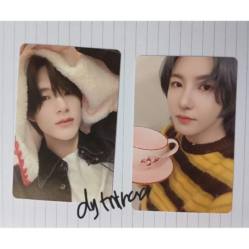 PHOTOCARD PC OFFICIAL NCT DREAM PINK CHRISTMAS 2024 JENO RENJUN