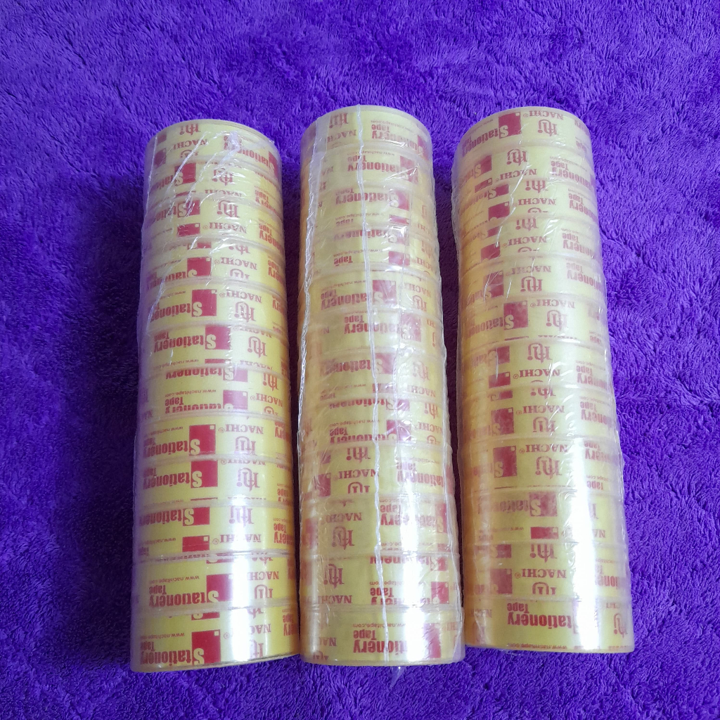 

(1SLOP=12PCS) Isolasi Bening Kecil NACHI 1/2 inch x 10 yard