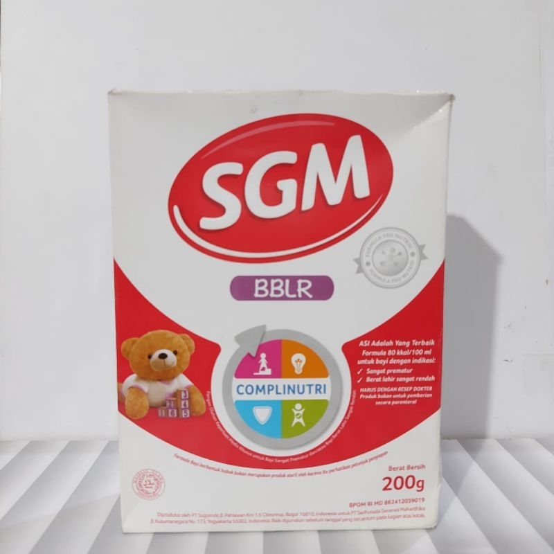 SGM BBLR All Varian - Susu Formula Untuk Bayi Prematur