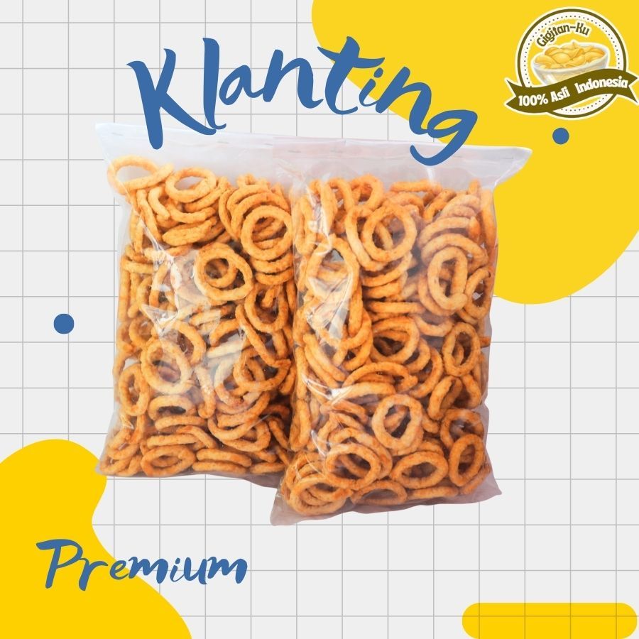 

Keripik Lanting / Kelanting Premium 1kg / Gigitan-ku seri 6