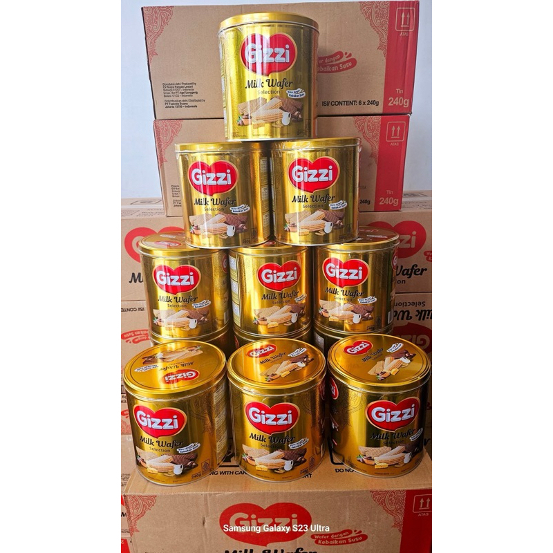 

gizzi wafer kaleng isi 240gr