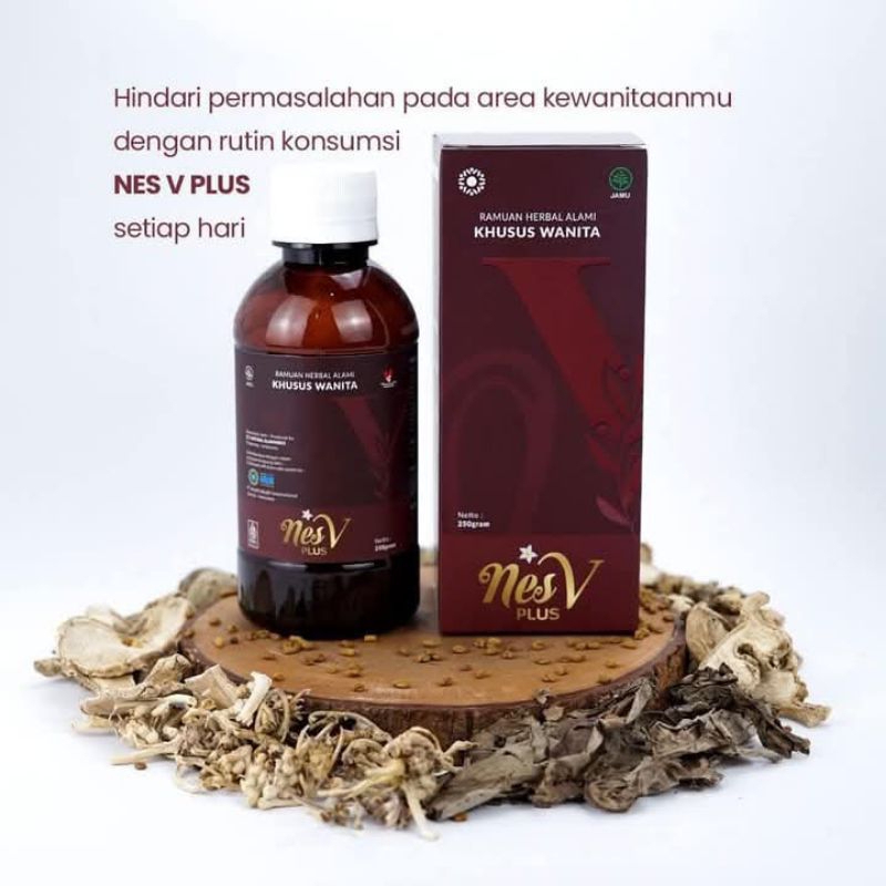 NES V PLUS HWI ORI PROMO 4.4 Memperlancar haid Memperbesar payudaraMenyembuhkan kistaSegudang manfaa