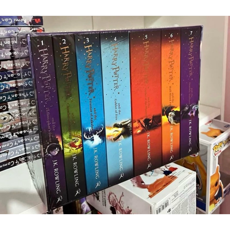 Harry Potter Box Set: | buku harry potter original second and sealed |The Complete Collection Childr