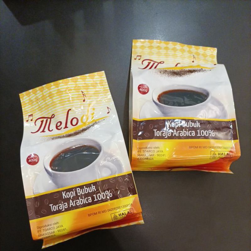 

Kopi toraja arabika Bubuk 400g