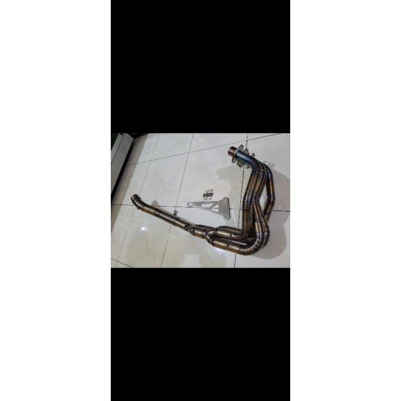 Header titanium original Arrow for ZX25R ZX25RR ZX4RR