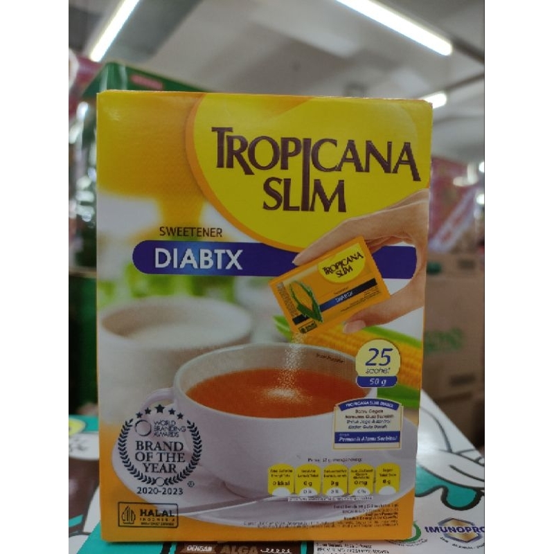 

Tropicana Slim diabtx 25 sachet