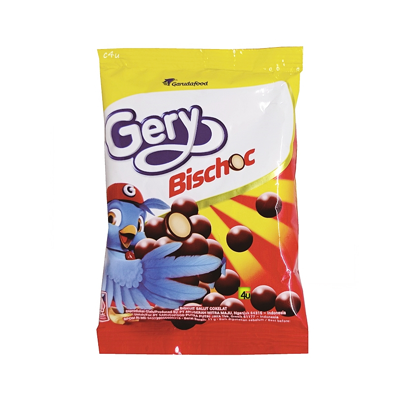 

Gery BISCHOC - Biskuit Butir Salut Cokelat - 1 sachet