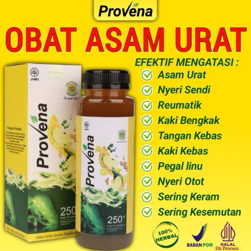 Provena Atasi Asam Urat Kolesterol Keluhan Jantung dan lainnya