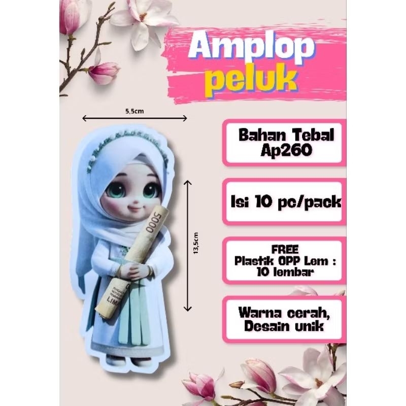 

Amplop Lebaran Peluk isi 10pc/pack