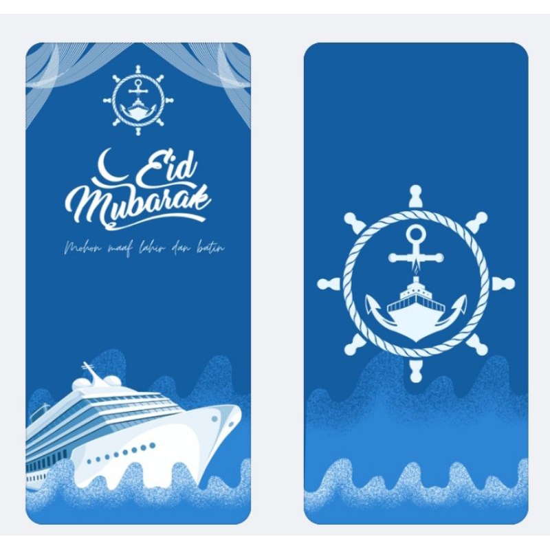 

Amplop Lebaran Jangkar Kapal / Amplop Lebaran Nautica / custom (satuan)