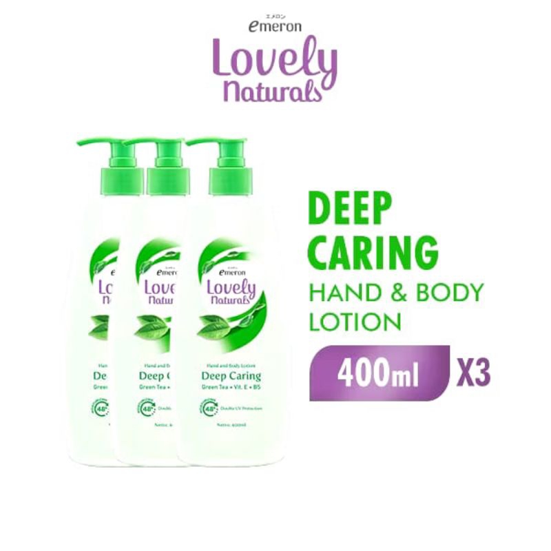 [Isi 3] Emeron Lovely Deep Caring Body Lotion 400ml