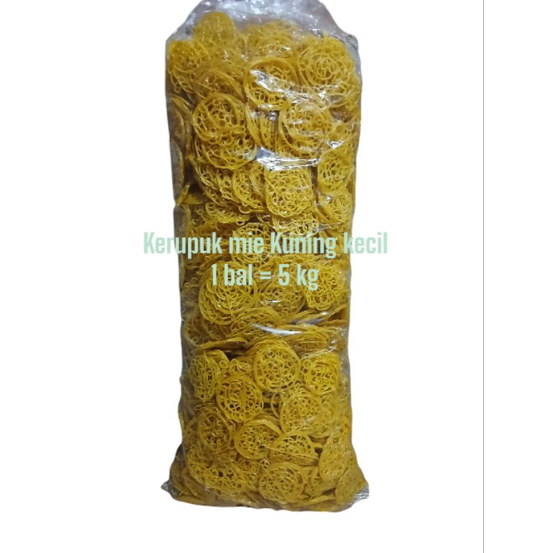 Kerupuk Mie Kuning 1 bal = 5 kg Kerupuk Khas Tegal