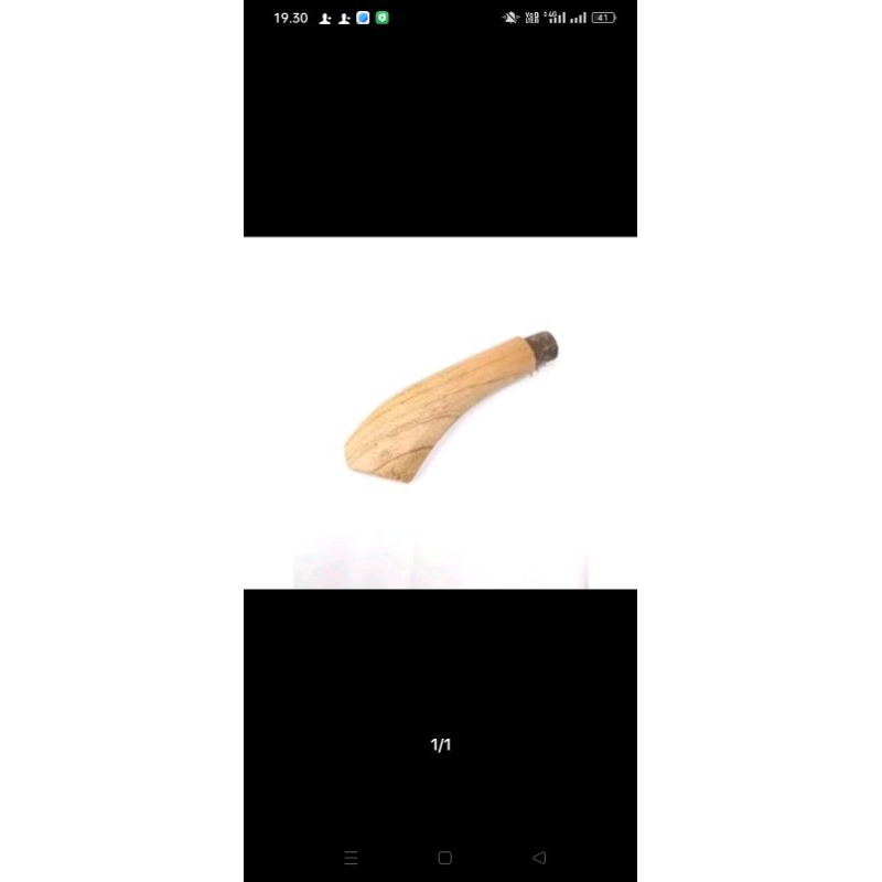 Gagang Parang/Gagang Golok/Gagang Serbaguna dari kayu jati lurus