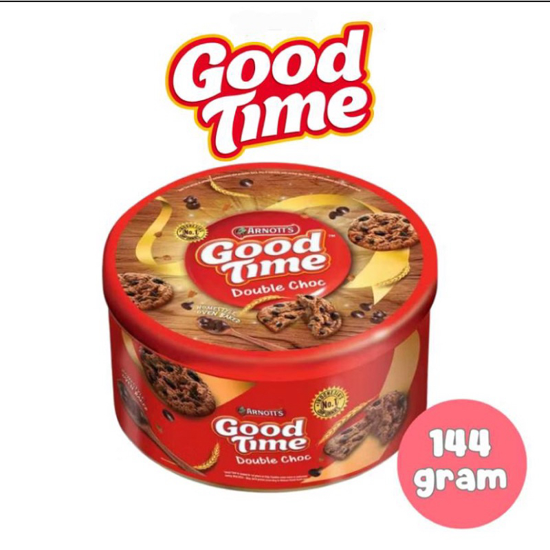 

Good Time Kaleng Cookies 144 Gram - Kue Kaleng Cenned Biscuits