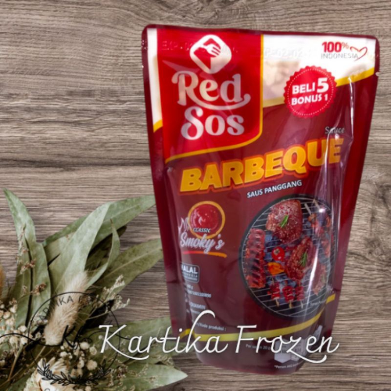 

REDSOS BARBEQUE SAUCE 400 GR