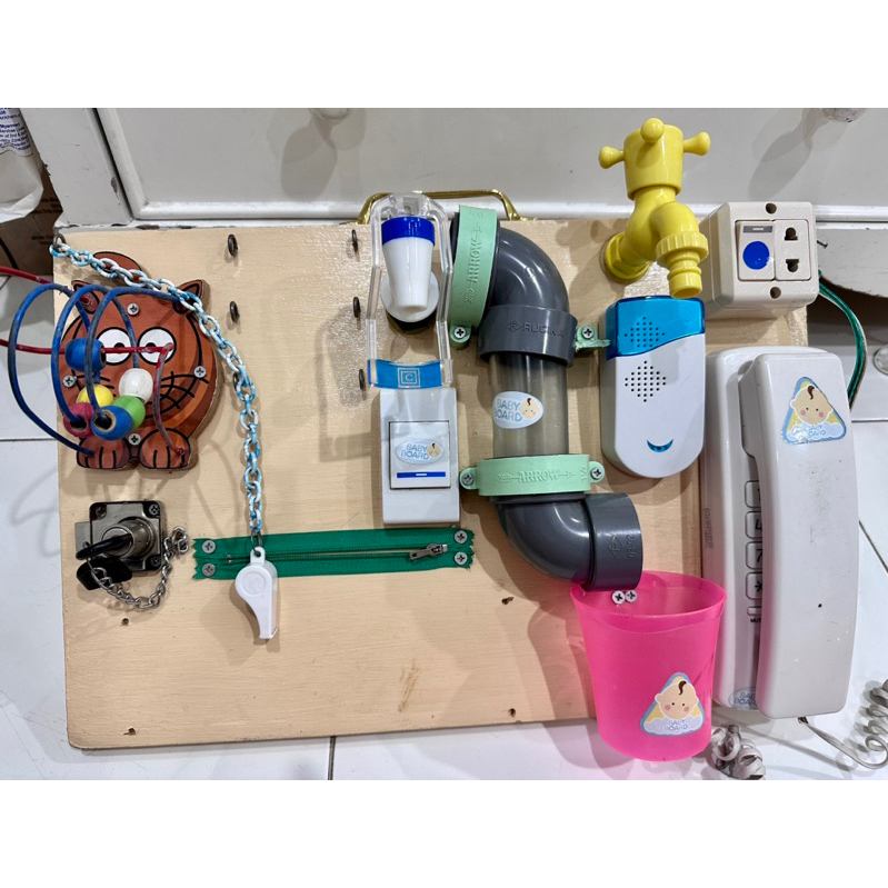 beezy board mainan motorik bayi preloved