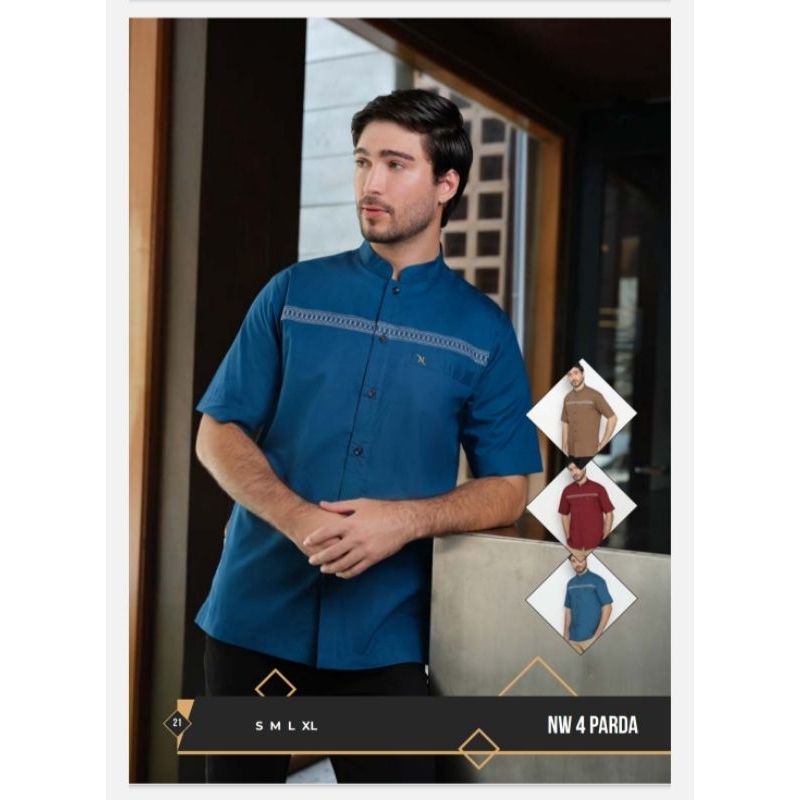 BAJU KOKO NIZAR  BAJU KOKO MODIS  BAJU KOKO DEWASA  BAJU KOKO LENGAN PENDEK  KOKO NIZAR BORDIR