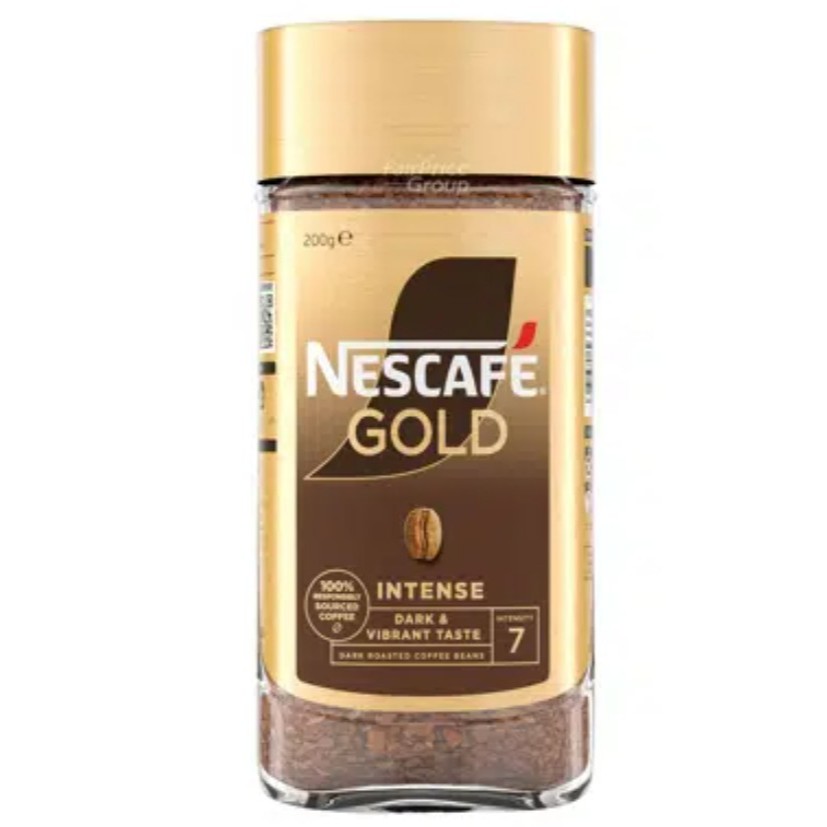 

Nescafe Instant Gold Intense Soluble Coffee Jar -200 gr