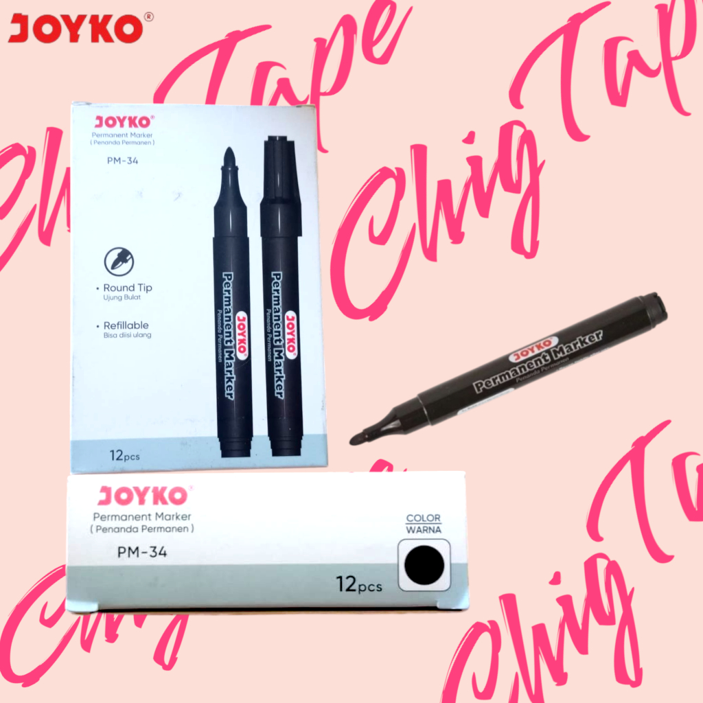 

Spidol Permanen JOYKO PM 34