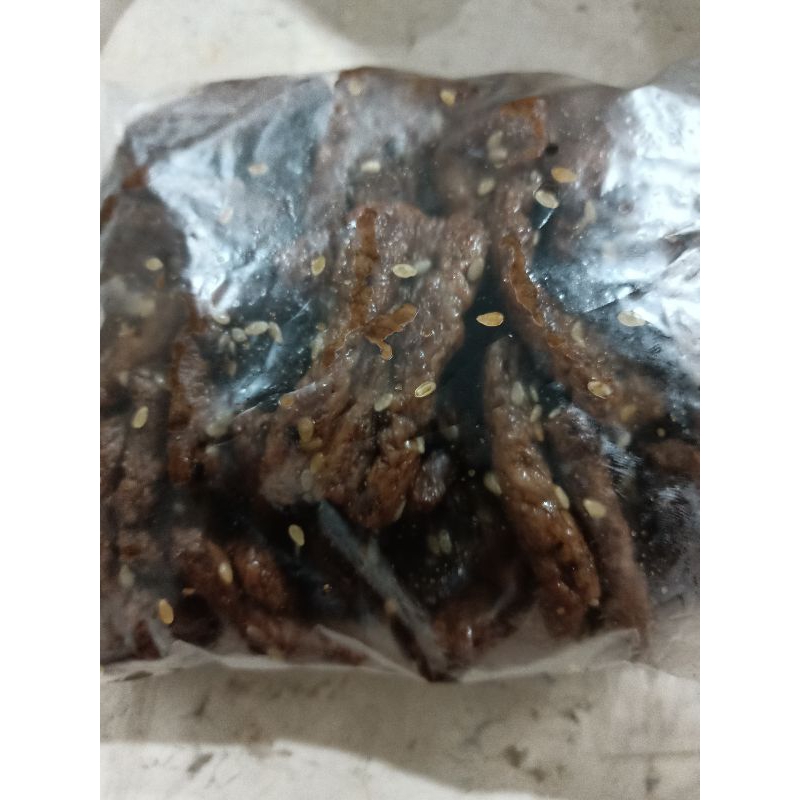 

dendeng vegetarian/vegan