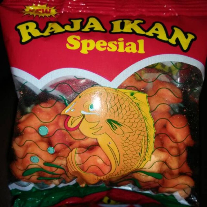 

Snack Cap Raja Ikan - 1 renteng isi 10 bungkus