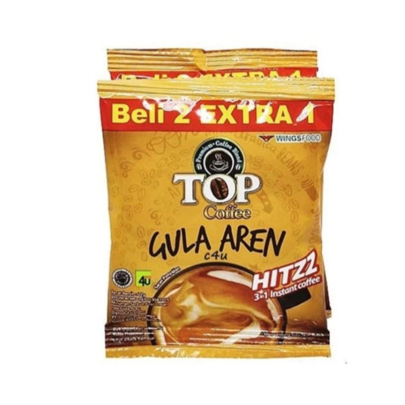 

TOP COFFIE GULA AREN ( 1 RENTENG ISI 15 SASET)