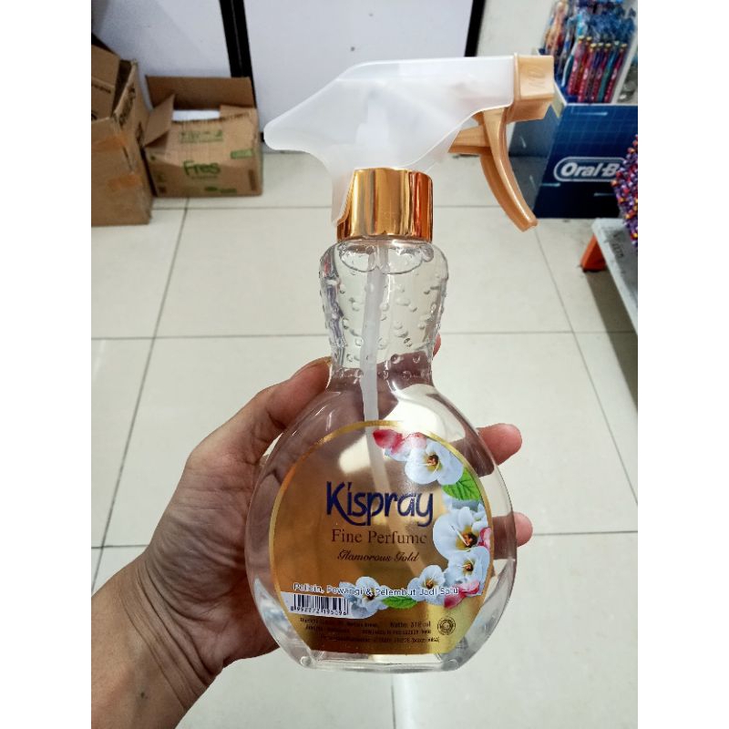 KISPRAY BOTOL 318ML GOLD