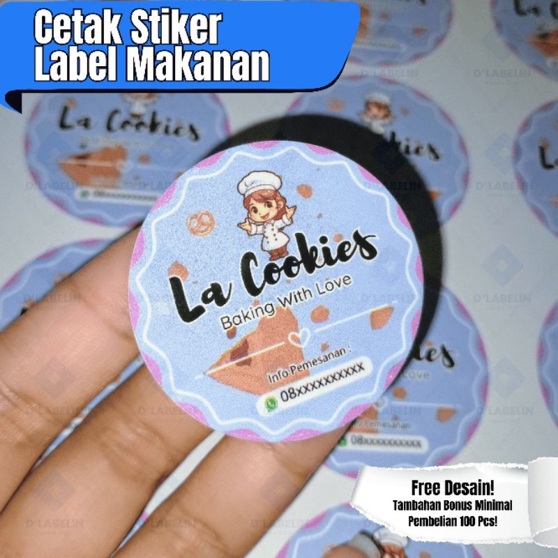 

Cetak Stiker Label Makanan | Stiker Toples | Stiker Label Kemasan | Sticker Branding