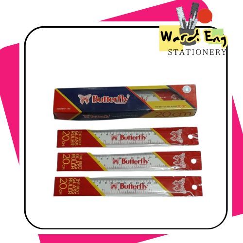 

Penggaris Plastik Butterfly – 1 Pack (12 Pcs)