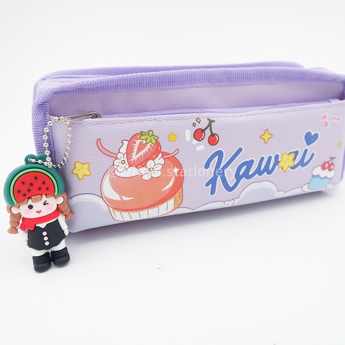 

Kotak Pensil Pencil case Motif Kawai (HR-2669)
