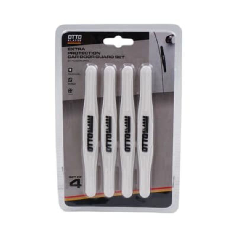 Otto Klasse Set 4 Pcs Pelindung Pintu Mobil Edge Strip - Putih