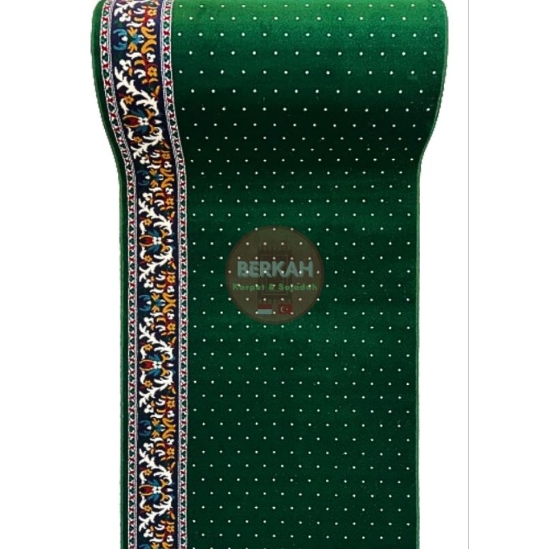 Karpet Masjid Semi Turki MLN_GZ Tebal 12 mm/Sajadah meteran