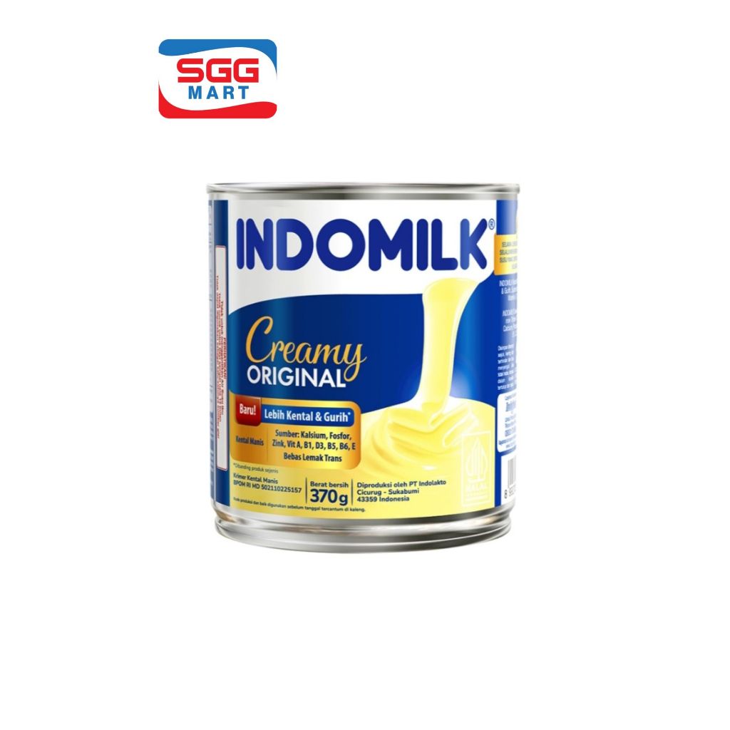 

Indomilk Creamy Original [Kental Manis Putih] Kaleng 370gr