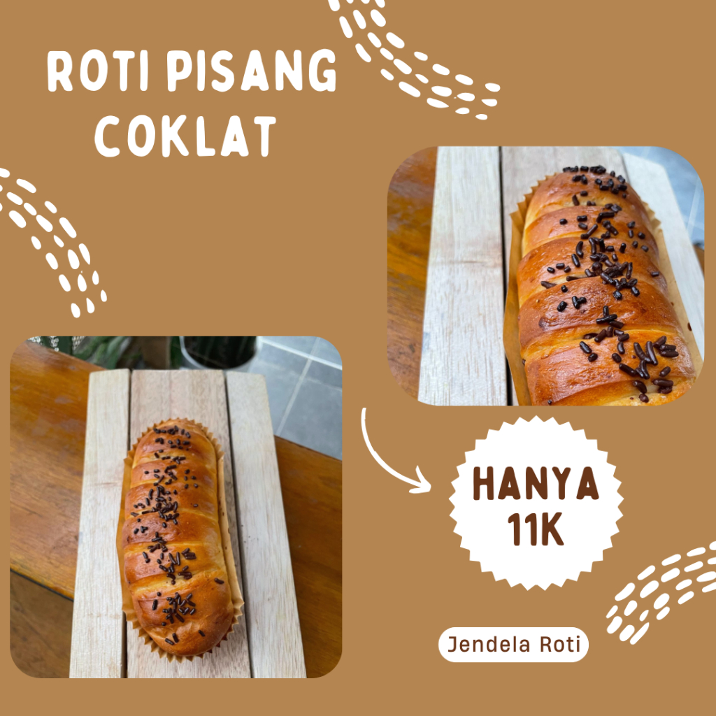 

Jendela Roti - Pisang Coklat